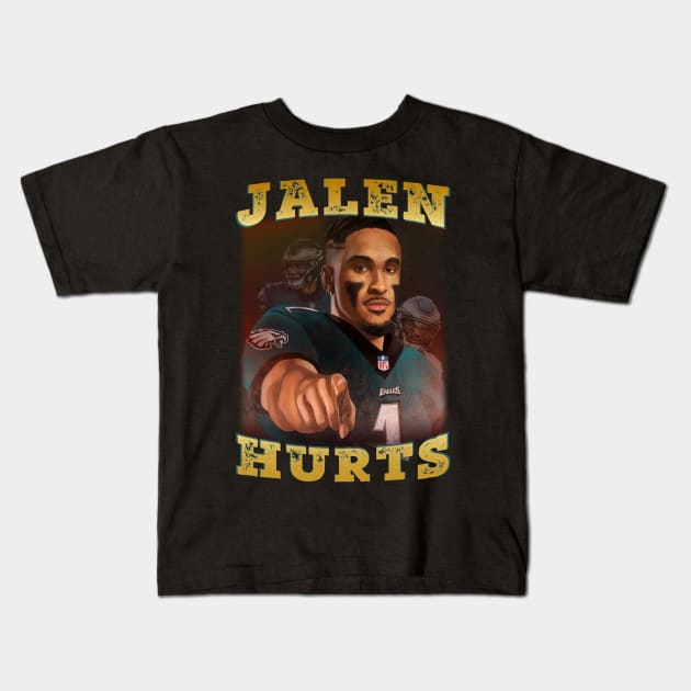 Jalen Hurts NFL Kids T-Shirt by Global Creation